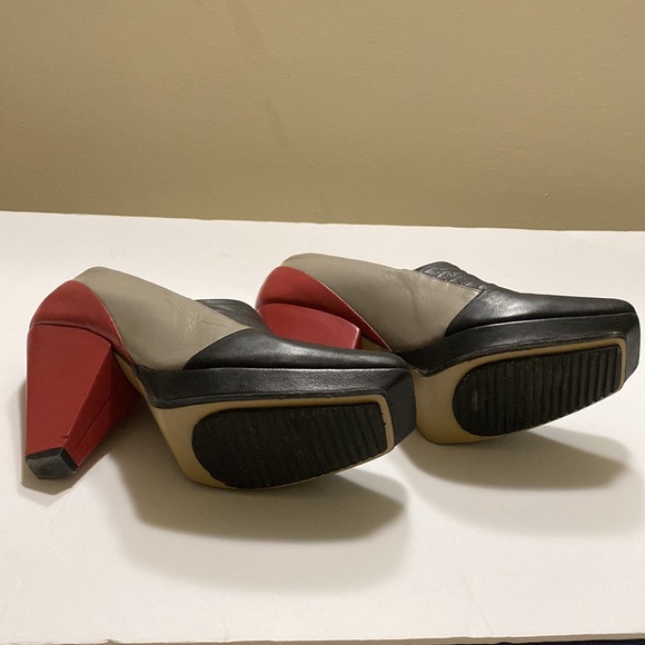 John Fluevog Rare Color Block Leather Shoes. - Picture 7 of 14